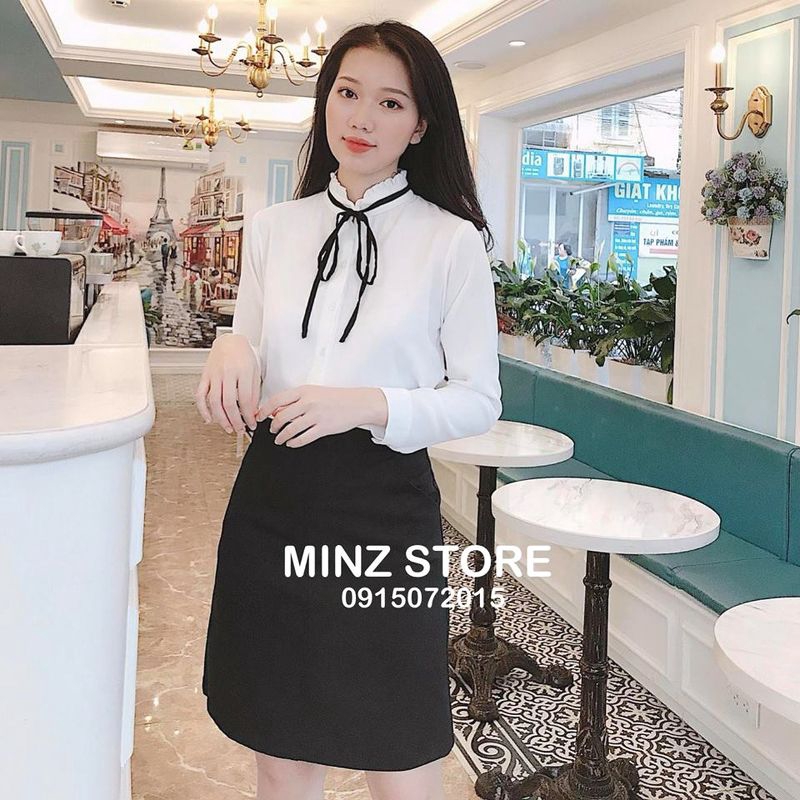 Chân váy A gân giữa | BigBuy360 - bigbuy360.vn