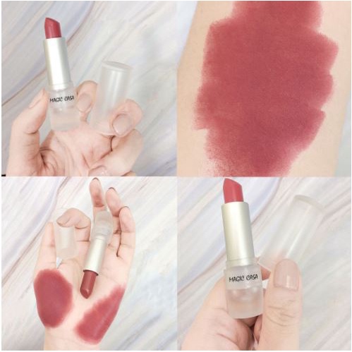 Son bóng Gege, son nội địa trung son bóng lâu trôi màu cam hồng đỏ G27 - Sammi beauty | BigBuy360 - bigbuy360.vn