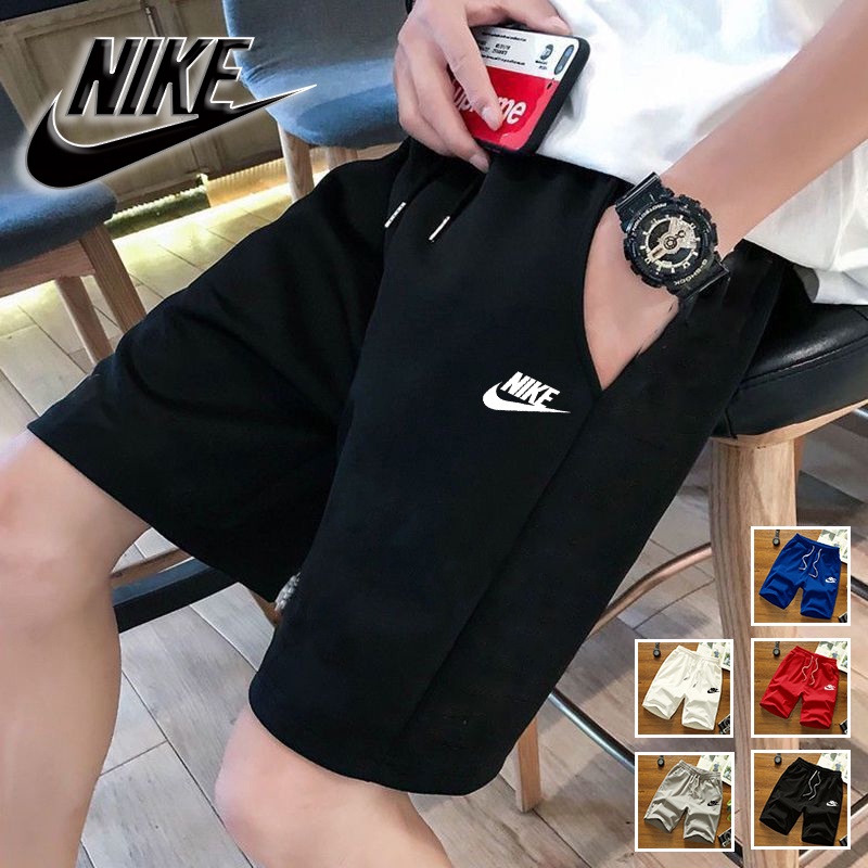 【Hàng Có Sẵn】 Quần Short Thể Thao nam Ống Rộng Màu Trắng Size M-5XL quần đùi nam big size trắng quần essentials short nam