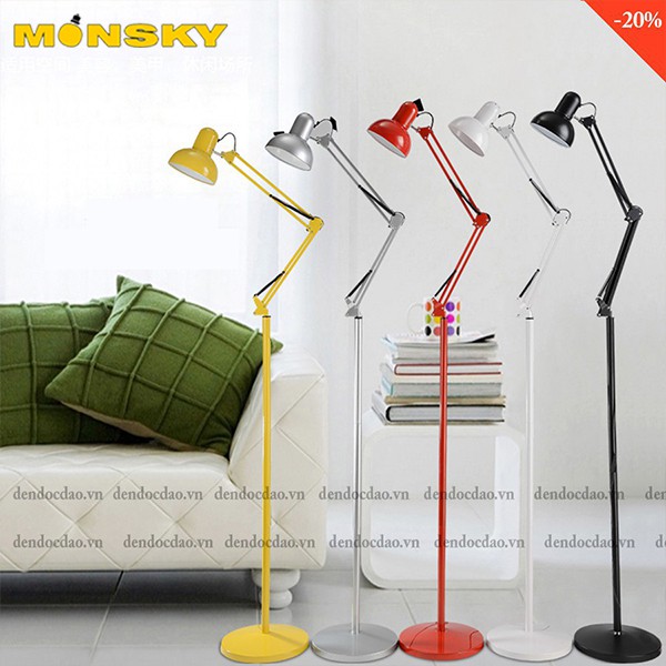 Đèn sàn MONSKY KIRINA trang trí hiện đại - kèm bóng LED 5W chống lóa LOSIA