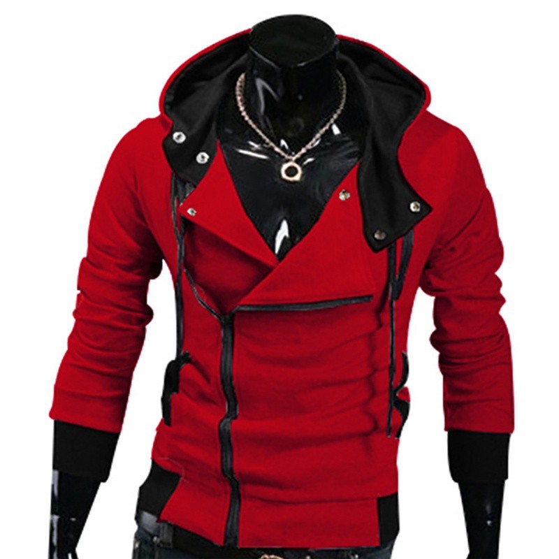 Assassins Creed 3 III Conner Kenway Hoodie Coat Jacket Assassin's Creed Zipper Men Hoodies Sweatershirt | BigBuy360 - bigbuy360.vn