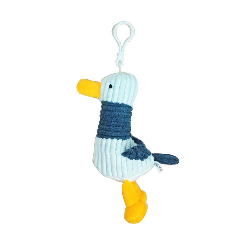 Chú Vịt Nhồi Bông Đáng Yêu Trang Trí Móc Chìa Khóa