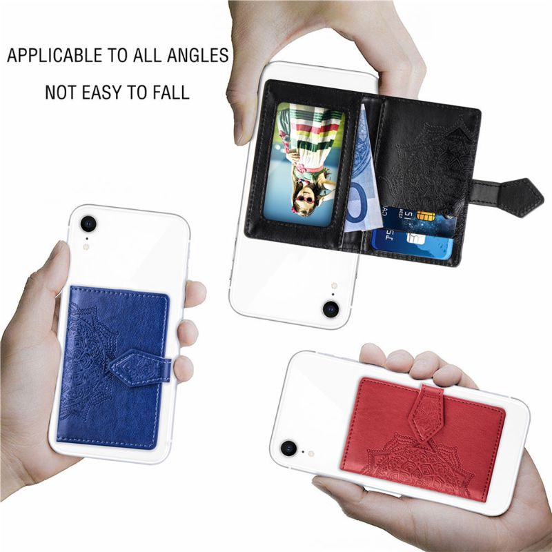 Miếng Dán Trang Trí Điện Thoại Họa Tiết Hoa Dập Nổi Đẹp Mắt