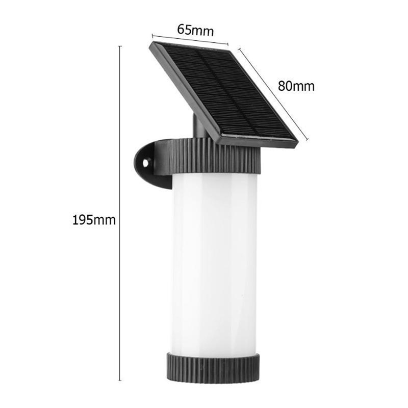 Đèn LED 102 Bóng Gắn Tường Sử Dụng Năng Lượng Mặt Trời Chống Thấm Nước Hình Ngọn Lửa Mới Trang Trí Sân Vườn