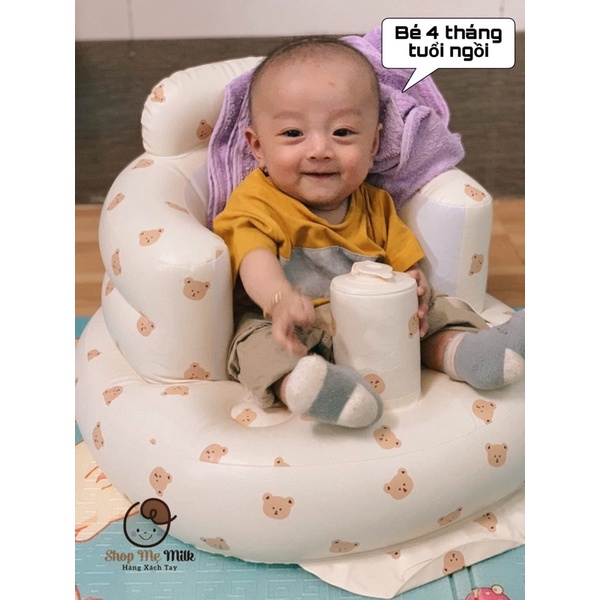 Ghế Hơi Tập Ngồi Cho Bé  🐻👶🏻💦
