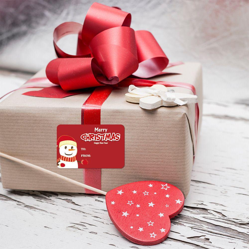 CONOPERY Set 108 / 162 Nhãn Dán Trang Trí Quà Giáng Sinh Năm Mới 2022