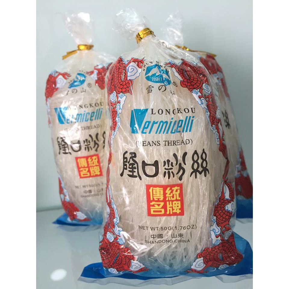 Bún tàu / Miến hiệu Long Tou con Rồng 1 bịch 50g