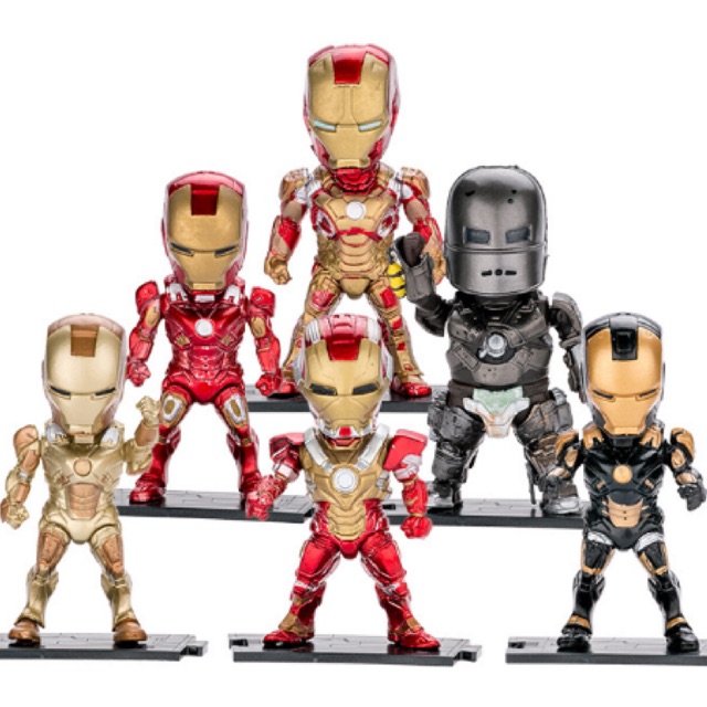 Bộ mô hình 6 Iron man
