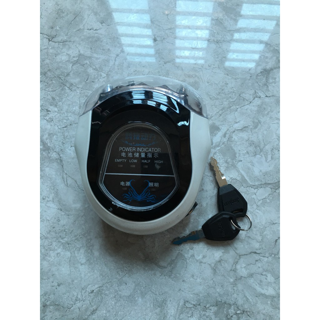 Đầu đèn 24v xe đạp điện chế. Báo pin xe đạp điện. thiết bị cho xe chế. báo pin cho xe đạp điện.đèn báo năng lượng