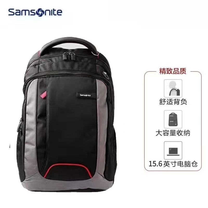 Ba Lô Samsonite Sức Chứa Lớn Đa Chức Năng Thời Trang Đơn Giản Cho Nam