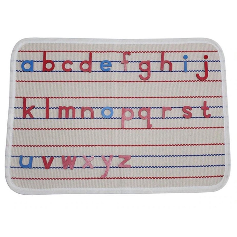 thảm ngôn ngữ size 40cm x 60cm- giáo cụ montessori
