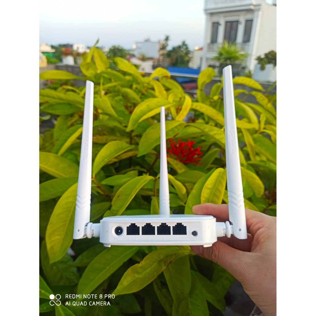 [BẢN ENGLISH] Bộ phát wifi Tenda 3 râu N310/N315/N318/F3 chẩn N 300 Mbps, modem wifi, router wifi  - Like New 95%