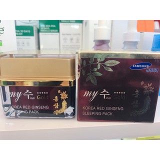 Mặt nạ ngủ hồng sâm My Jin Gold Korea Red Ginseng Sleeping Pack
