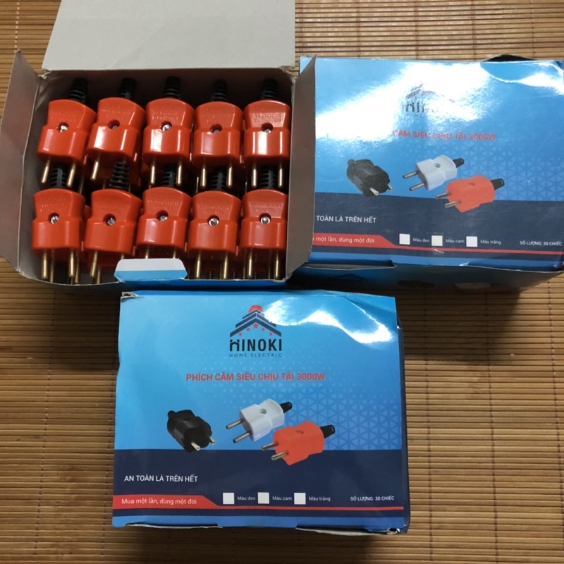 Phích cắm điện siêu chịu tải HINOKI 3000W