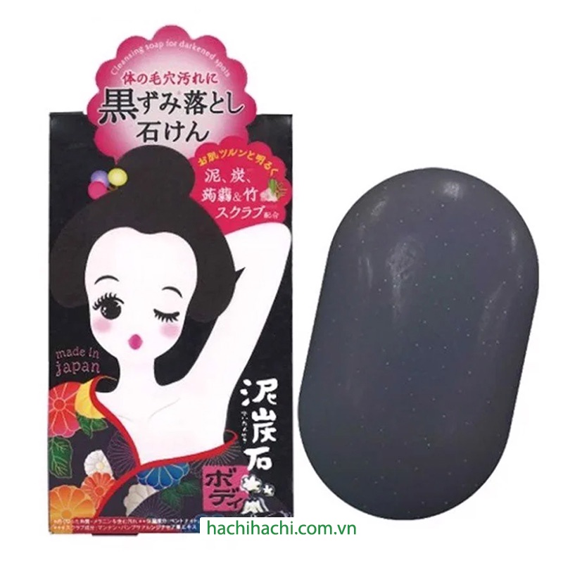 Xà bông hỗ trợ làm sáng da thâm vùng nách Pelican Soap 100g - Hachi Hachi Japan Shop