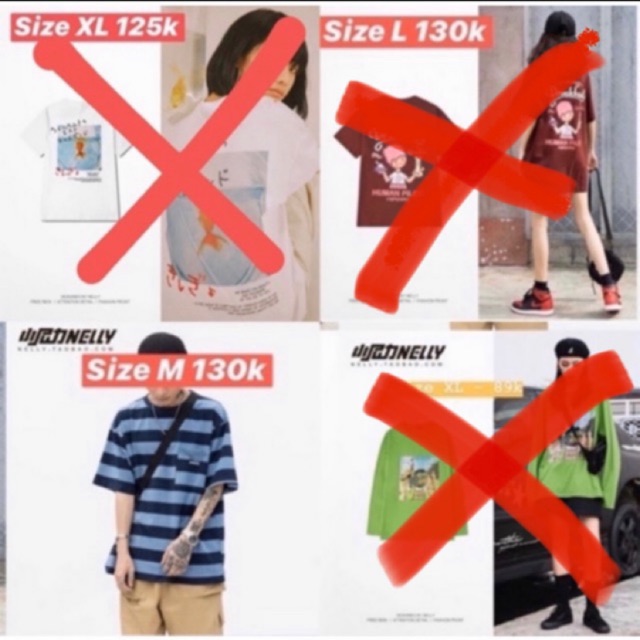 Áo thun nelly có sẵn