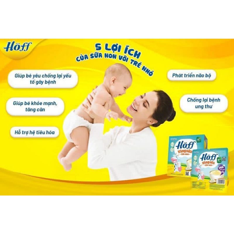 Lốc 4 hộp Váng Sữa Hoff Hạt Óc Chó