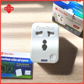 Ổ Cắm Thông Minh 16A - Ổ Cắm Wifi Rạng Đông 3500W - Chức Năng Hẹn Giờ, Điều Khiển Từ Xa