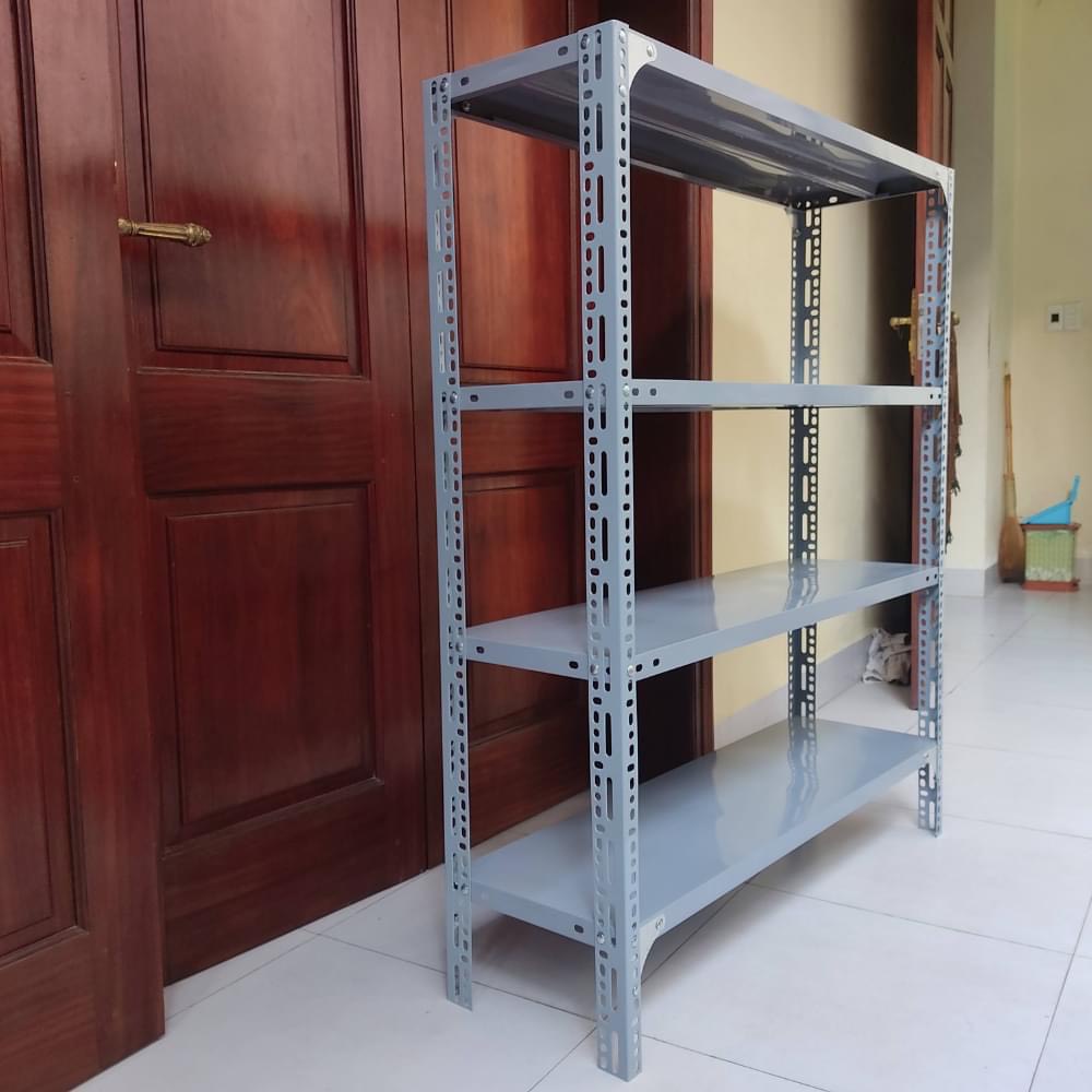 Kệ sắt v lỗ đa năng - Cao 150cm x Rộng 30cm x Dài 60cm, 80cm, 100cm, 120cm, 150cm - Kệ Việt