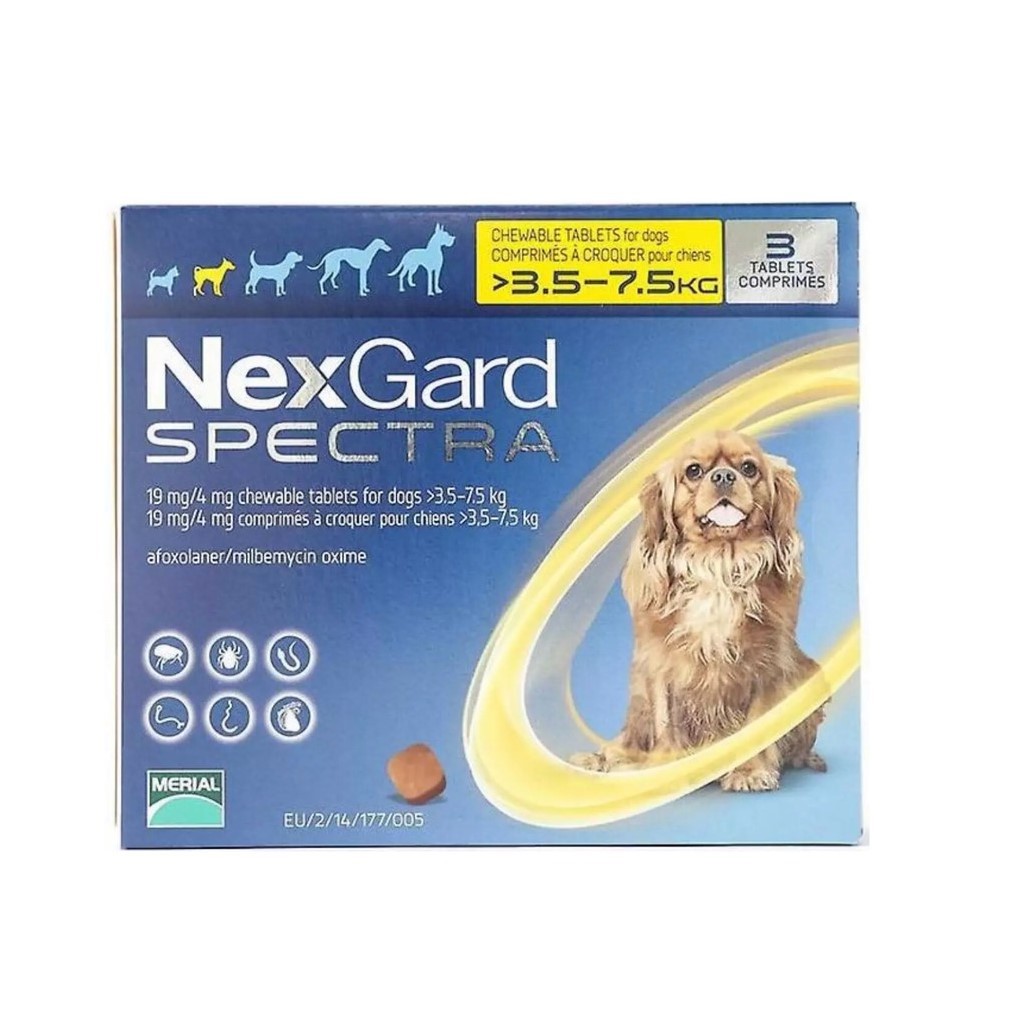 NEXGARD SPECTRA 3.5-7.5KG