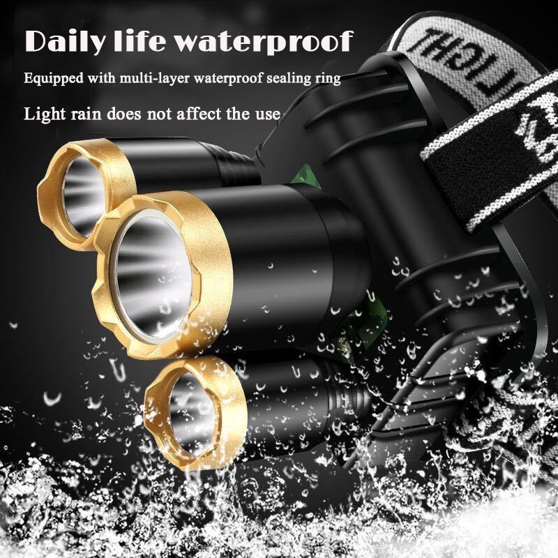 Đèn LED Đội Đầu Siêu Sáng Có Thể Sạc Lại Tiện Dụng