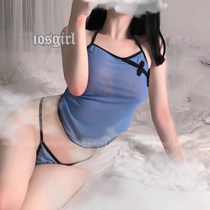 Set yếm ngủ cosplay thôn nữ sexy cổ trang Trung Quốc CL334 | WebRaoVat - webraovat.net.vn