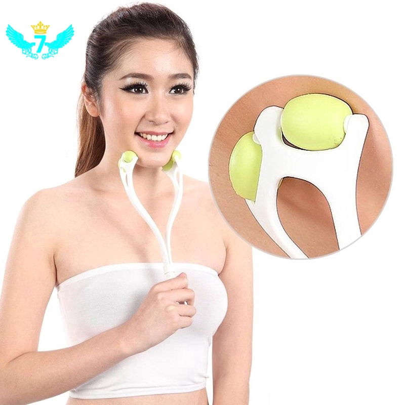 (Hàng Mới Về) Dụng Cụ Lăn Mát Xa Làm Thon Gọn Mặt Chống Nếp Nhăn