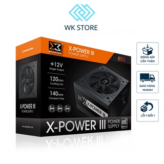 Nguồn Máy Tính Xigmatek X-Power III 650 600W Phù Hợp Với Các Cấu Hình Máy