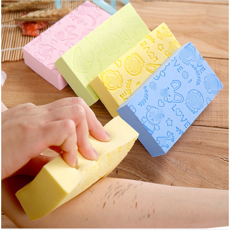 Mút bông tắm bọt biển tẩy tế bào chết làm sạch da dùng được cho da nhạy cảm