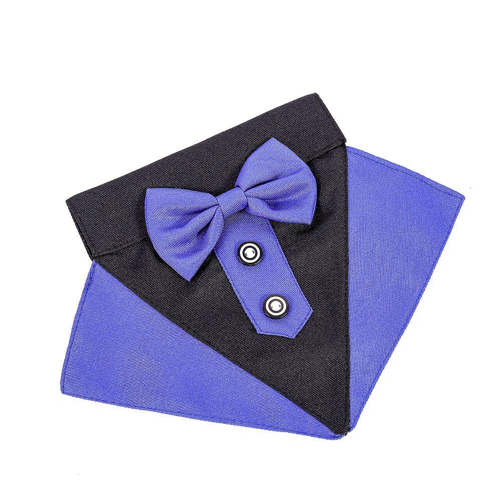 Nơ Đeo Cổ Tuxedo Màu Đen Thoải Mái Có Thể Điều Chỉnh Cho Chó TAYLOR1