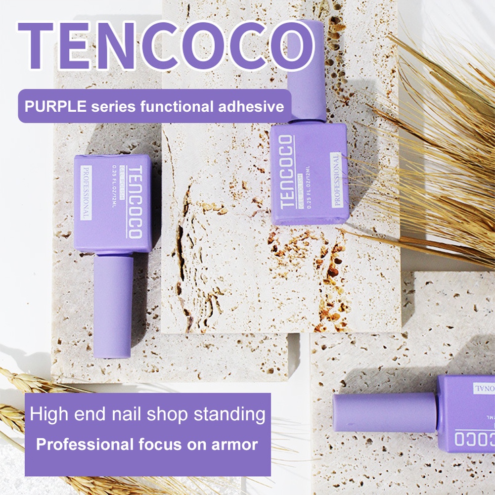 Còn Hàng Keo Nối Dài Tencoco 12Ml Keo Dán Chức Năng Làm Móng Keo Dán Đáy Lỏng Cân Bằng Keo Dán Lớp Kín Pha Lê Cường Lực Mờ Không Rửa Được Keo Gia Cố Thanh Toán Khi Nhận Hàng