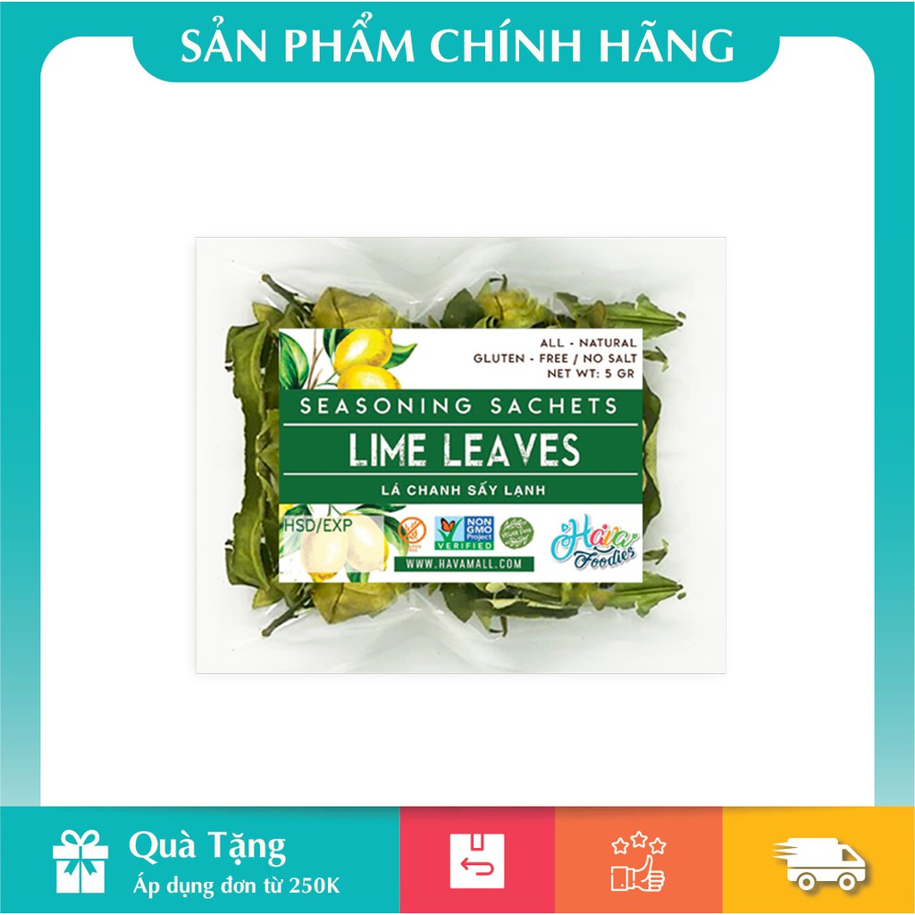 Lá Chanh Sấy Lạnh 5gr – Lime Leaves