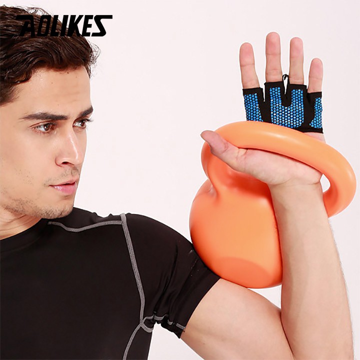 Bộ đôi găng tay xỏ ngón silicone chống trượt Aolikes AL111 (1 đôi)