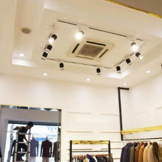 Đèn rọi ray COB 20w(trang trí cửa hàng, shop quần áo, giầy dép,...)