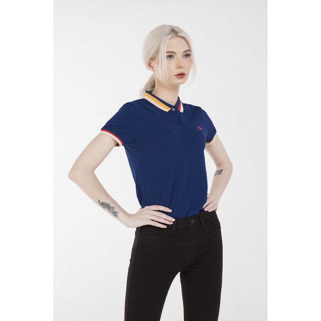 Áo thun polo nữ DARNELL, áo thun có cổ ngắn tay chất cotton thông thoáng bền đẹp DN4300 | BigBuy360 - bigbuy360.vn