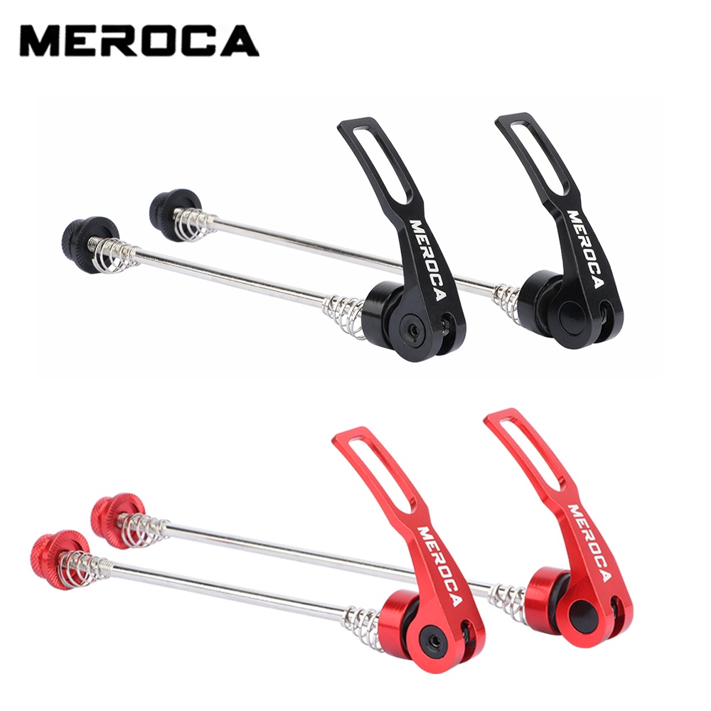 MEROCA Xiên Moay Ơ Xe Đạp Leo Núi Cần Nhả Nhanh Bằng Hợp Kim Nhôm 100/135MM Cho Xe Đạp Đường Trường