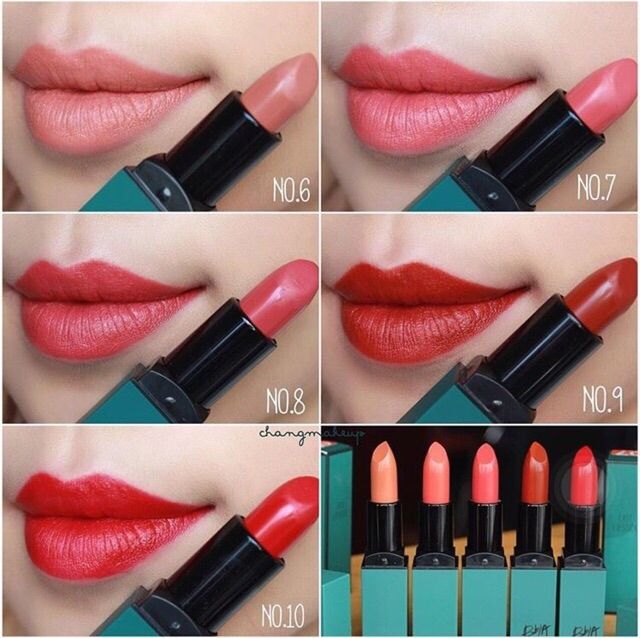 Son LAST LIPSTICK 3 SERIES vỏ đỏ, xanh , nâu ( cam kết chuẩn auth)