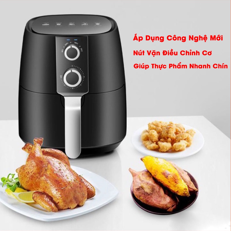 Nồi Chiên Không Dầu Camel 7L, Nồi Chiên Nướng Thực Phẩm Công Nghệ Mới