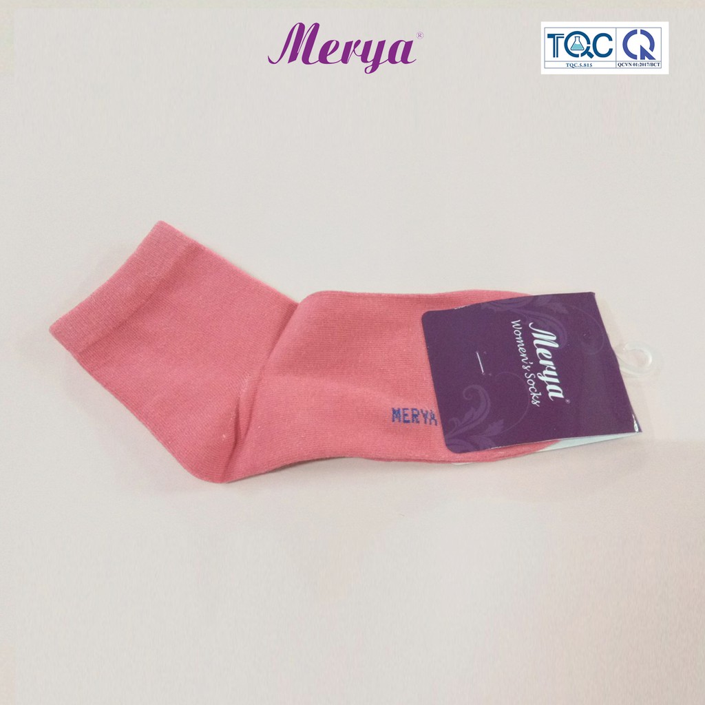 Tất cao cổ nữ cotton cao cấp Merya  MTC-01 freesize mềm mại ấm áp