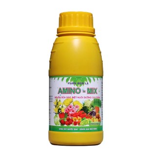 Amino Mix (chai 500ml) - Phân hữu cơ sinh học bổ sung acid amin, trung vi lượng cho cây trồng