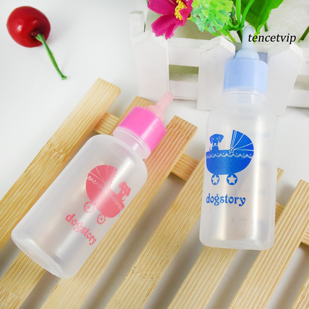 Bình Sữa Silicon Cho Thú Cưng 60ml An Toàn Mềm Mại