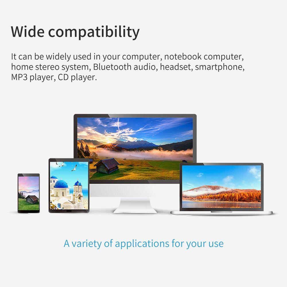BEBETTERM Thiết Bị Nhận Âm Thanh 3 Trong 1 Bluetooth 5.0 Có Giắc Cắm 3.5mm