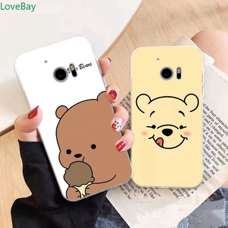 Ốp Lưng Silicone Mềm Hình Gấu Lb-Htc Desire M10 U Ultra U11 X9 10 Pro Evo M9 12 Plus