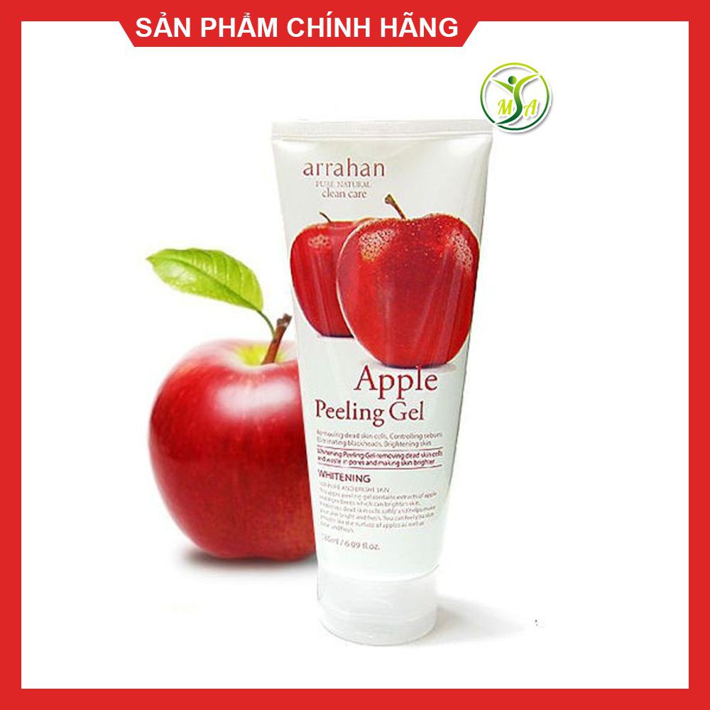 Gel tẩy da chết chiết xuất từ táo đỏ ARRAHAN Apple White Peeling