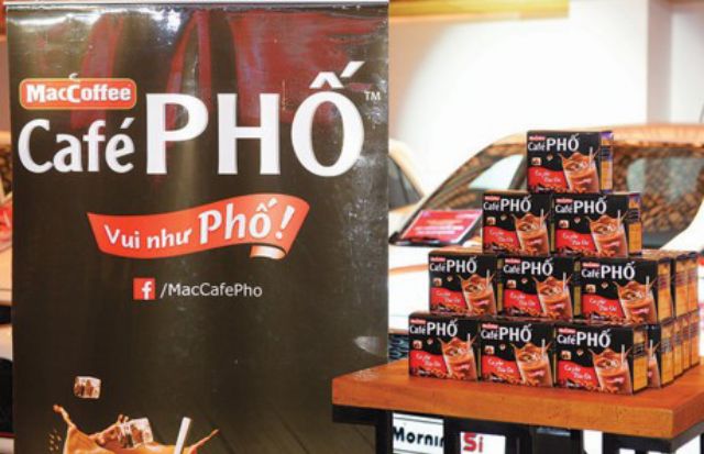 Maccoffee cafe Phố sữa đá  hộp 10 gói *24gr