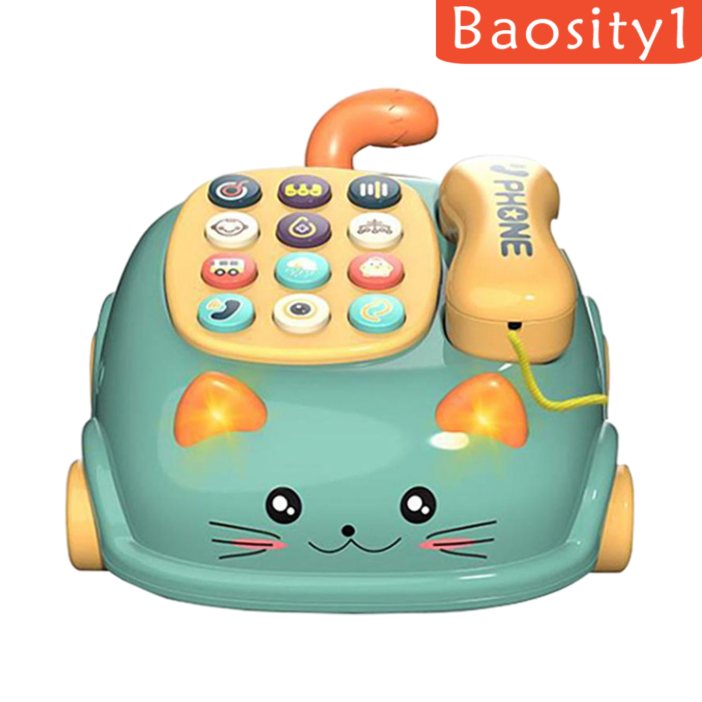 [Baosity1] Đồ Chơi Máy Kể Chuyện Điện Thoại Di Động Đa Năng Quà Tặng Giáo Dục Cho Bé Trai Bé Gái