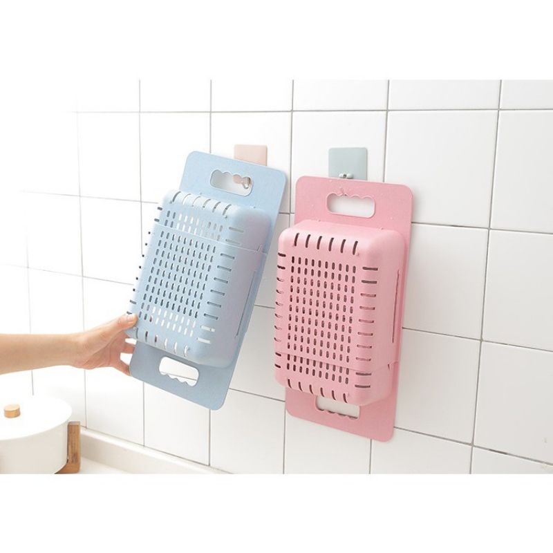 Rổ gác bồn rửa chén Việt Nhật co dãn thông minh - Kệ , khay đựng rau củ , chén đũa bồn rửa chén