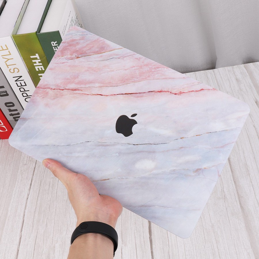 [4-in-1] Ốp Macbook, Case Macbook Hình Đá Granite ( Tặng Lót Bàn Phím Macbook Đen, Nút Bụi , Kẹp Chống Gẫy Sạc)