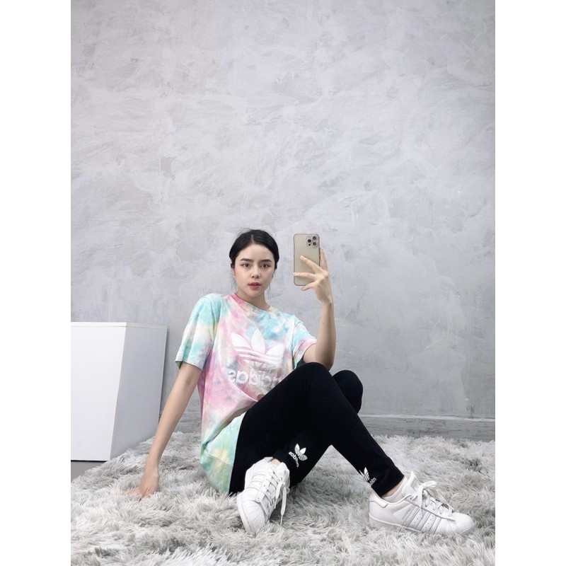 (ảnh thật) Áo phông adi/da TYE DYE MULTICO đủ mẫu chuẩn hàng 1:1