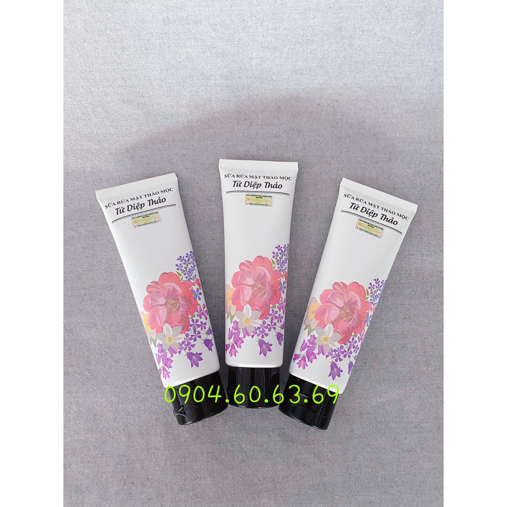 Sữa Rửa Mặt Thảo Mộc TỨ DIỆP THẢO 120g